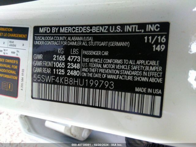 55SWF4KB8HU199793 Mercedes-Benz C 300 4matic/luxury 4matic/sport 4matic