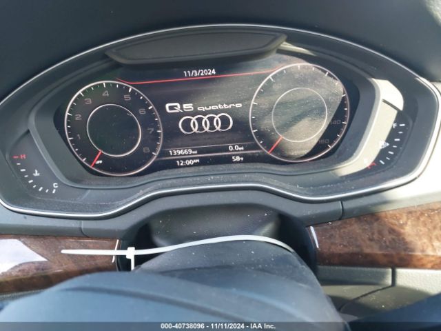WA1ANAFYXJ2019017 Audi Q5 2.0t Premium/2.0t Tech Premium