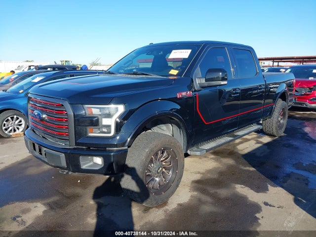 Ford F-150 Lariat 2016 1FTFW1EFXGFB87850 Image 2