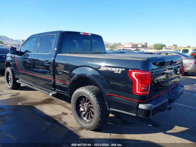 Ford F-150 Lariat 2016 1FTFW1EFXGFB87850 Image 3