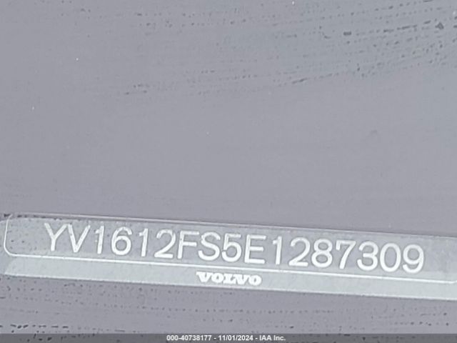 YV1612FS5E1287309 Volvo S60 T5/t5 Platinum/t5 Premier/t5 Premier Plus