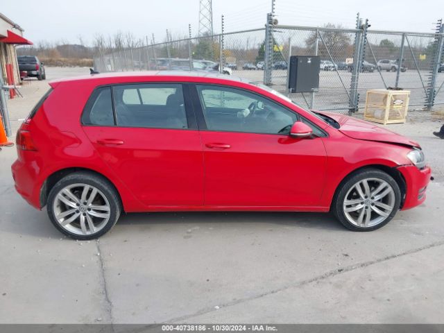 3VW217AU6FM034480 Volkswagen Golf Tsi Sel 4-door