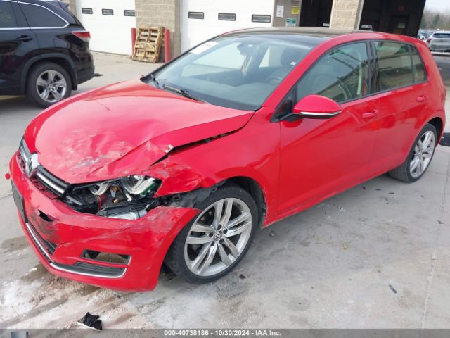 3VW217AU6FM034480 Volkswagen Golf Tsi Sel 4-door