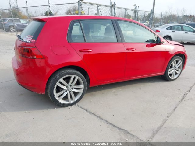 3VW217AU6FM034480 Volkswagen Golf Tsi Sel 4-door