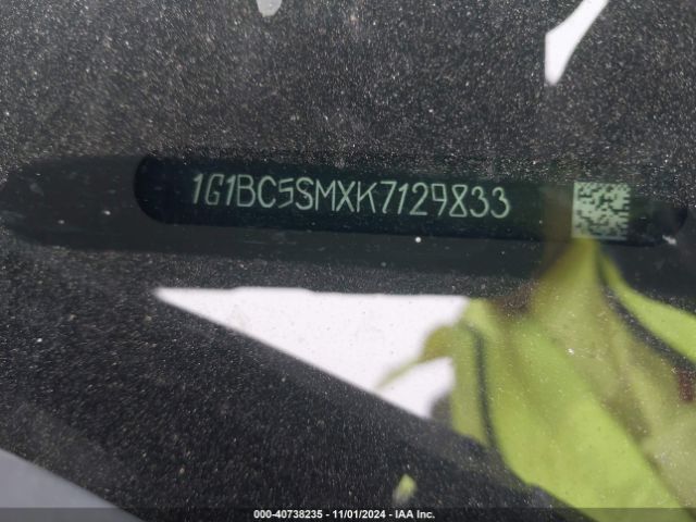 1G1BC5SMXK7129833 Chevrolet CRUZE LS