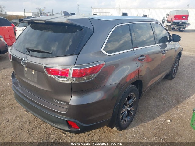 Toyota Highlander Xle V6 2016 5TDJKRFH7GS320696 Image 4