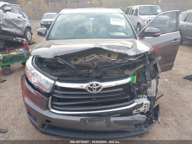 Toyota Highlander Xle V6 2016 5TDJKRFH7GS320696 Image 6