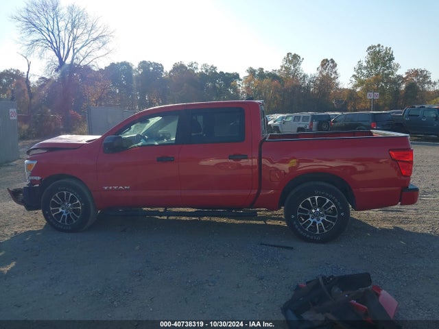 1N6AA1EE7NN104844 Nissan Titan Sv 4x2