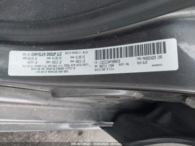 1C3CCCCG4FN586216 Chrysler 200 C