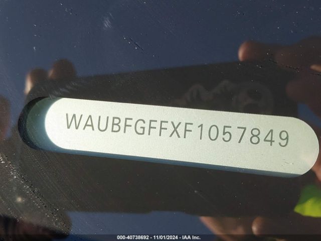WAUBFGFFXF1057849 Audi S3 2.0t Premium Plus