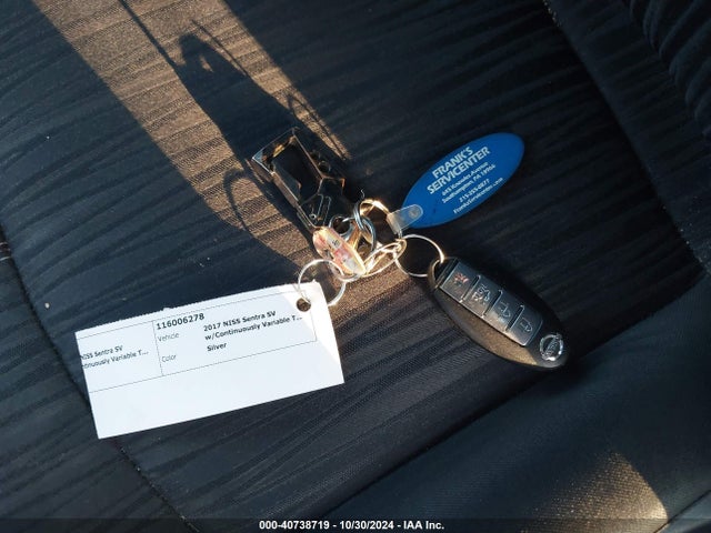 Nissan SENTRA SV 2017 3N1AB7AP0HY320040 Image 11