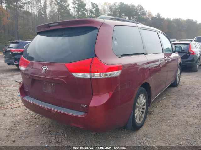 5TDYK3DC4ES500833 Toyota Sienna Xle/limited