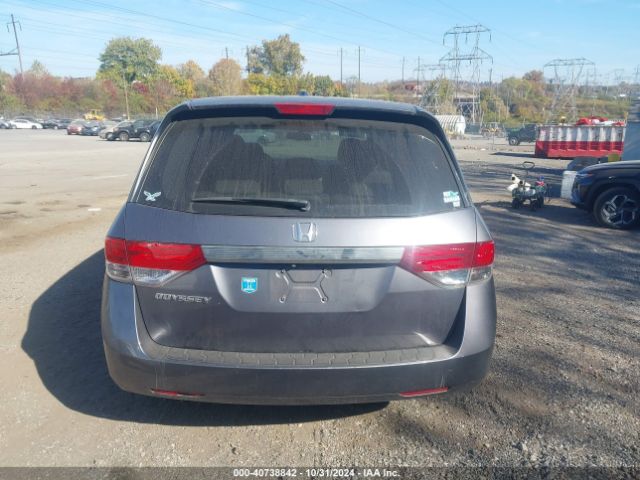 5FNRL5H66EB083236 Honda Odyssey Ex-l