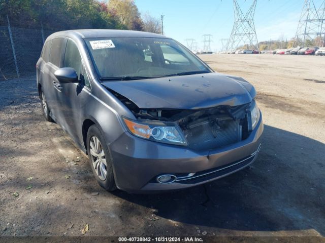 5FNRL5H66EB083236 Honda Odyssey Ex-l
