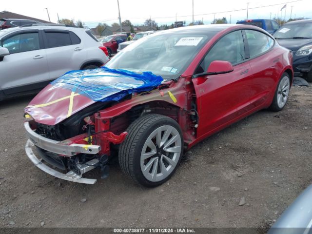 5YJ3E1EB9NF191666 Tesla Model 3 Long Range Dual Motor All-wheel Drive