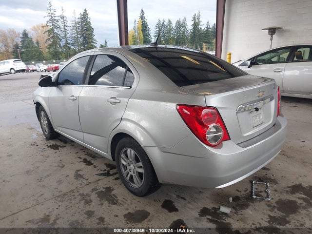 Chevrolet Sonic Lt Auto 2014 1G1JC5SH1E4106882 Image 3