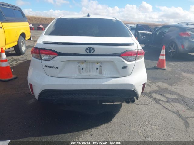 5YFS4MCE5NP129232 Toyota Corolla Se Nightshade Edition
