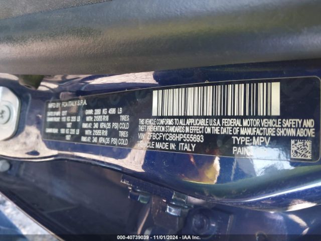 ZFBCFYCB6HP555693 Fiat 500x Trekking Awd