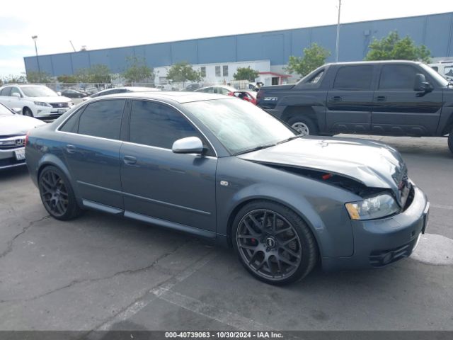 2005 AUDI S4 WAUPL68E45A020856