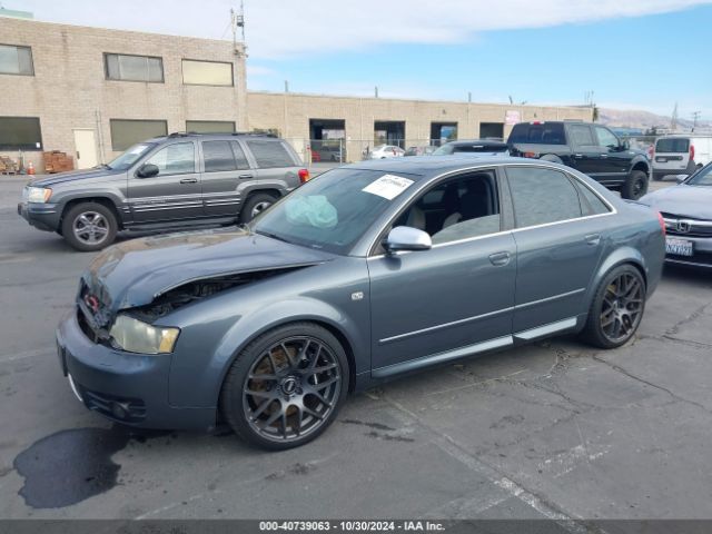 2005 AUDI S4 WAUPL68E45A020856 Photo 1