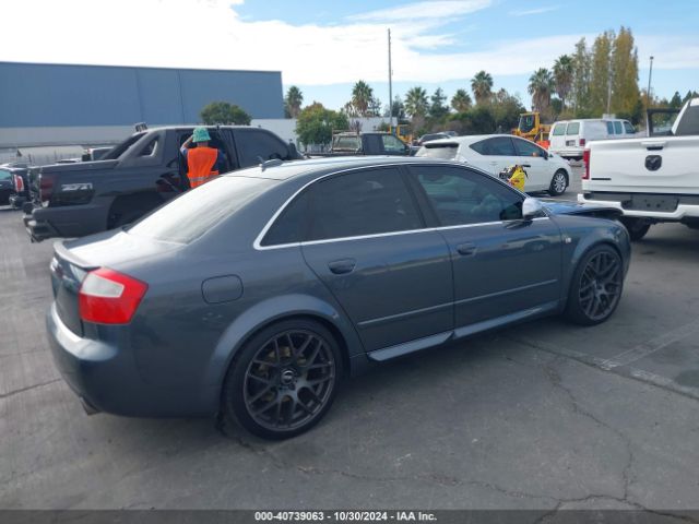 2005 AUDI S4 WAUPL68E45A020856 Photo 3