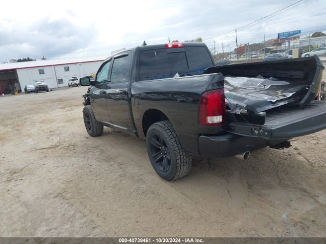 1C6RR7MT9JS197113 RAM 1500 Night  4x4 5'7 Box