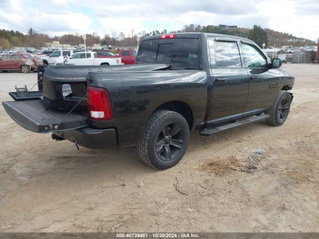1C6RR7MT9JS197113 RAM 1500 Night  4x4 5'7 Box