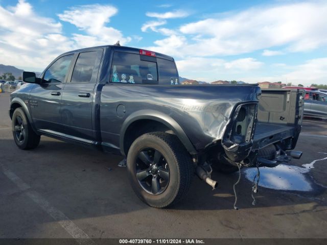 1C6RR6GTXKS694744 RAM 1500 Classic Warlock Quad Cab 4x2 6'4 Box
