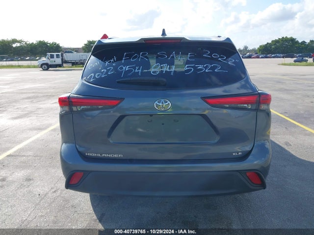 Toyota Highlander Xle 2022 5TDGZRAH4NS539819 Image 16