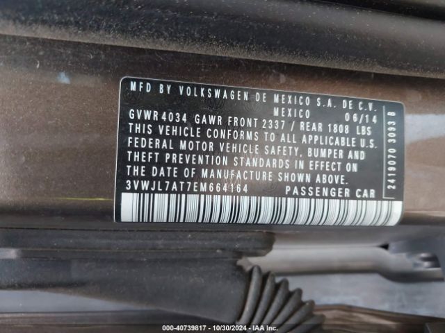 3VWJL7AT7EM664164 Volkswagen Beetle 2.0l Tdi