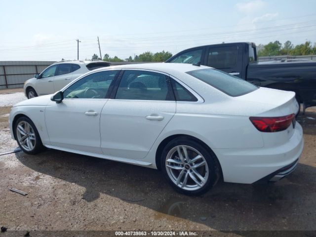 WAUEAAF44PN006025 Audi A4 Premium Plus 45 Tfsi S Line Quattro S Tronic