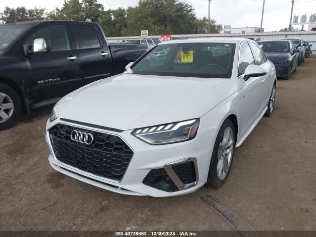 WAUEAAF44PN006025 Audi A4 Premium Plus 45 Tfsi S Line Quattro S Tronic