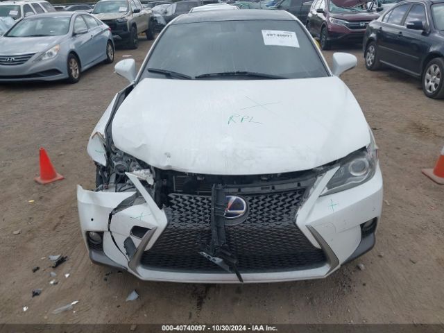 JTHKD5BH7F2235049 Lexus CT 200H