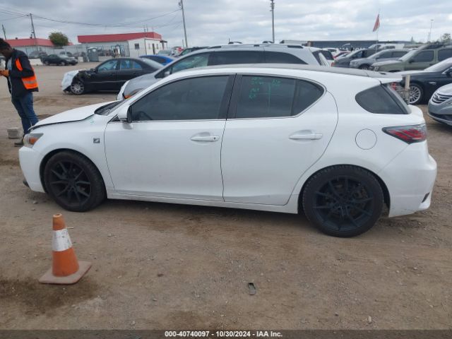 JTHKD5BH7F2235049 Lexus CT 200H