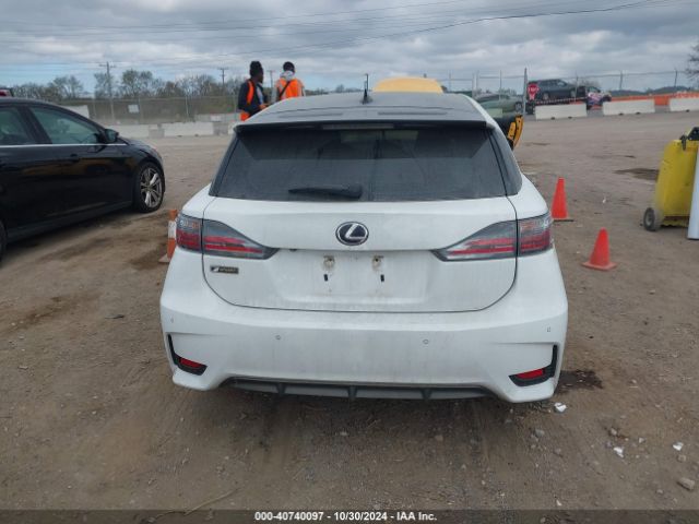 JTHKD5BH7F2235049 Lexus CT 200H