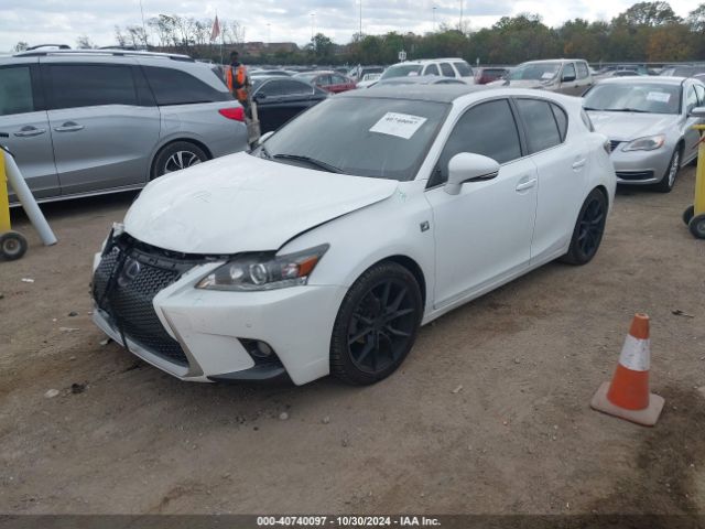 JTHKD5BH7F2235049 Lexus CT 200H