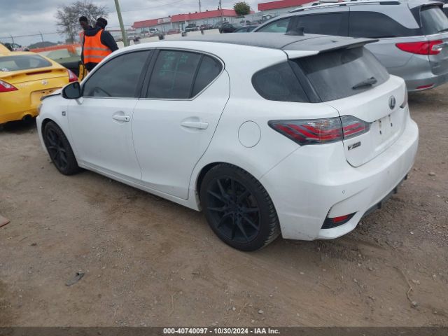 JTHKD5BH7F2235049 Lexus CT 200H