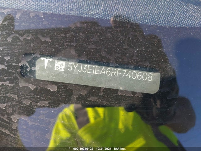 2024 TESLA MODEL 3 5YJ3E1EA6RF740608 Photo 8