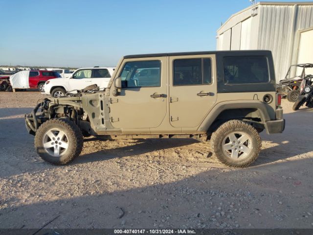 1C4BJWDG8JL816549 Jeep Wrangler Jk Unlimited Sport S 4x4