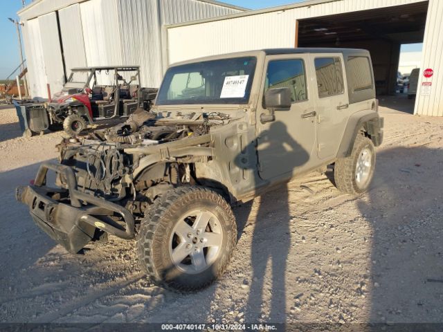 1C4BJWDG8JL816549 Jeep Wrangler Jk Unlimited Sport S 4x4