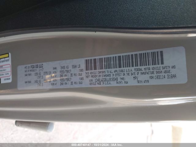 1C4BJWDG8JL816549 Jeep Wrangler Jk Unlimited Sport S 4x4