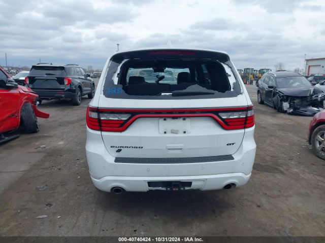 1C4RDJDG3NC187281 Dodge Durango Gt Awd