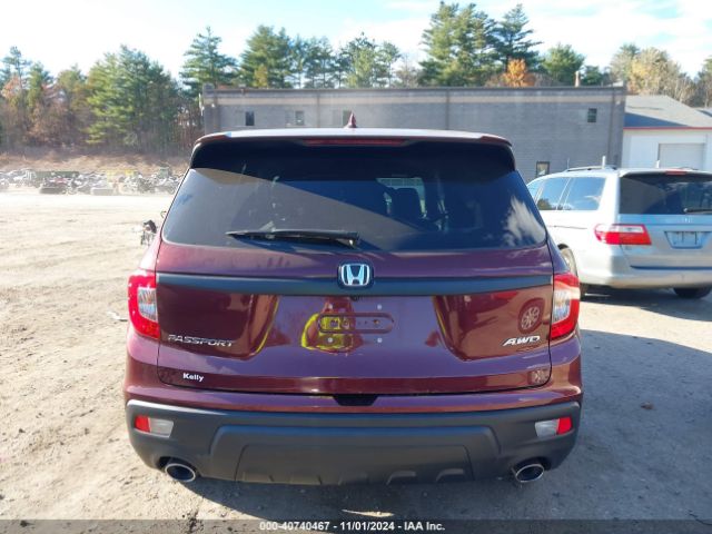 5FNYF8H50MB019929 Honda Passport Awd Ex-l