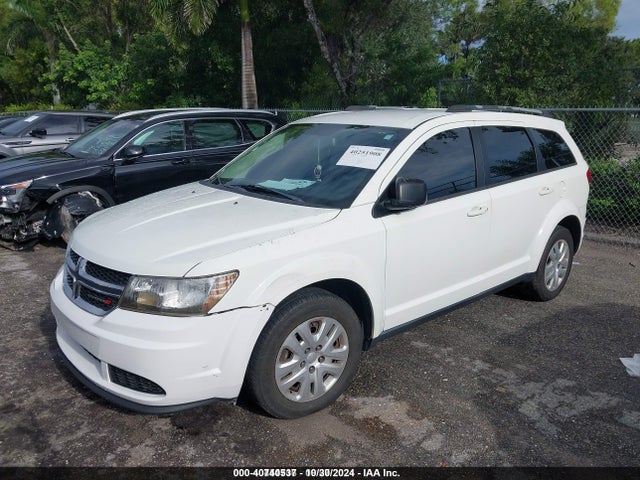Dodge JOURNEY SE 2017 3C4PDCAB6HT675757 Image 2