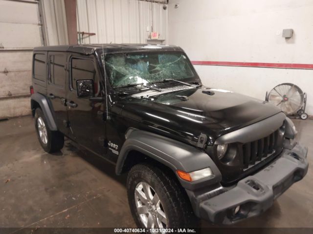 1C4HJXDGXJW188301 Jeep Wrangler Unlimited Sport S 4x4