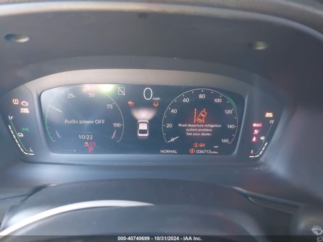 1HGCY2F85RA012586 Honda Accord Hybrid Touring