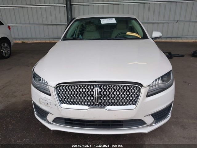 3LN6L5D90JR604121 Lincoln MKZ SELECT