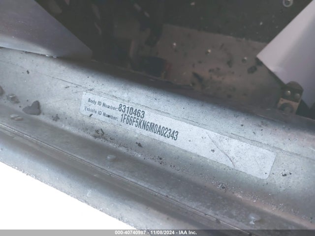 1F66F5KN6M0A02343 Ford F-59 Commercial Stripped