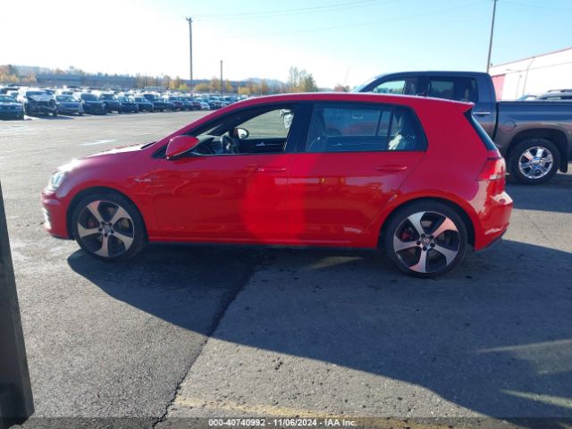 3VW547AU4GM052725 Volkswagen Golf Gti Se W/performance Package 4-door