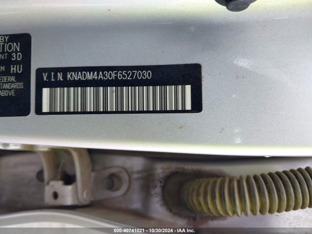 KIA RIO LX 2015 KNADM4A30F6527030 Image 9